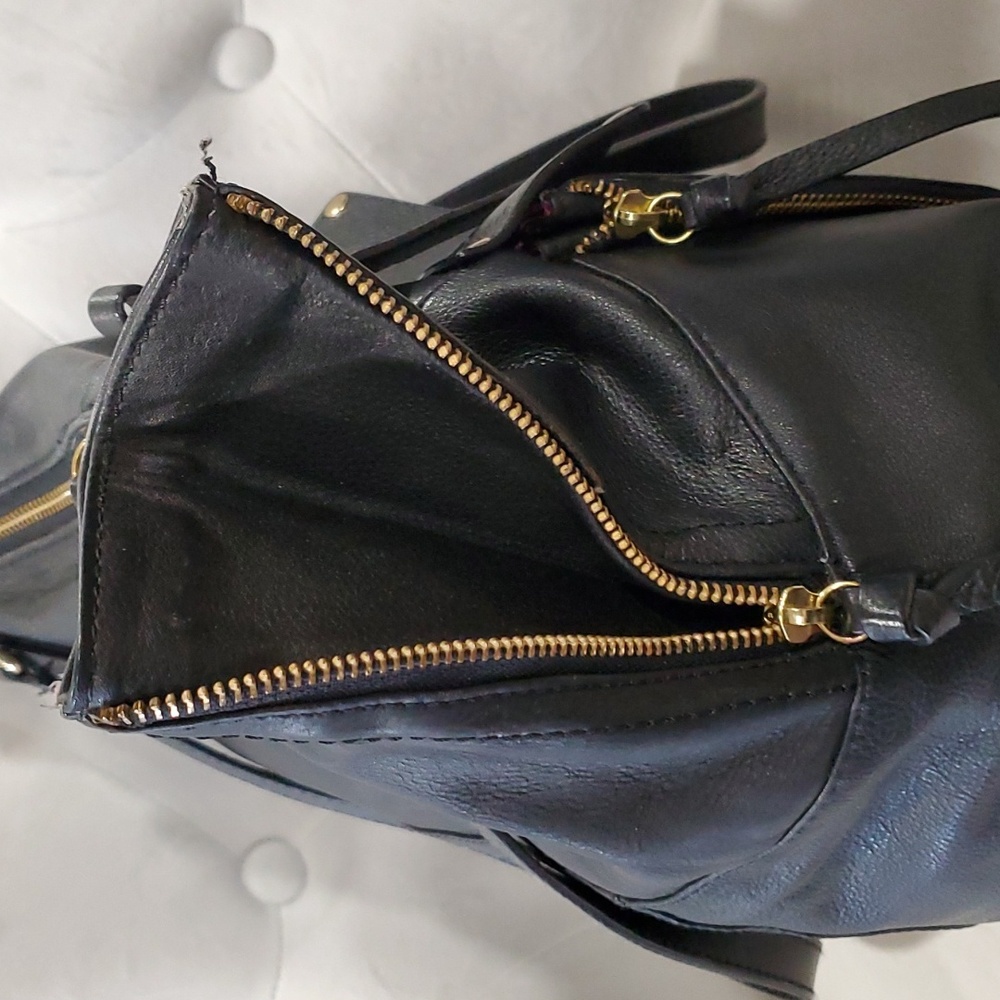 Kooba black leather shoulder bag - Picture 8 of 17